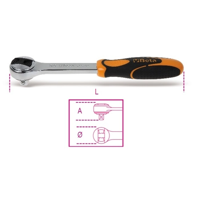 Vendita online Cricchetto reversibile attacco quadro maschio 3/8